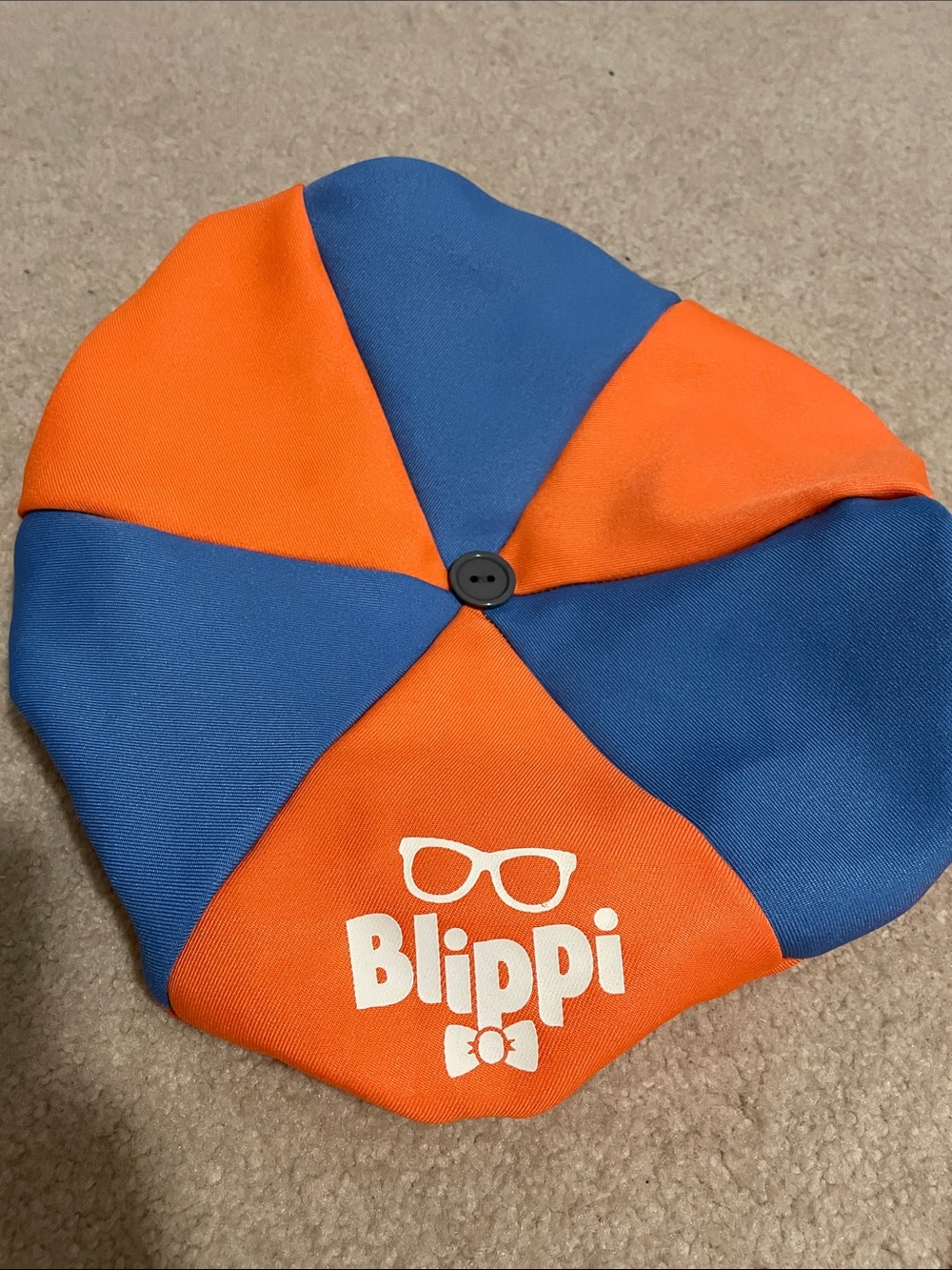 Blippi Lot  Orange & Blue Beret,Orange Suspenders,glasses,2 (1 sound)board books - Picture 7 of 10